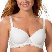 Trofe Julia Padded Bra BH Vit polyamid D 95 Dam