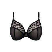 Elomi BH Namrah Underwire Bandless Plunge Bra Svart F 80 Dam