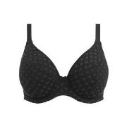 Elomi Bazaruto Underwire Plunge Bikini Top Svart polyamid F 100 Dam