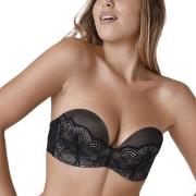 Wonderbra BH Refined Glamour Ultimate Strapless Bra Svart C 75 Dam