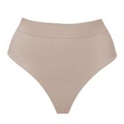 Magic Trosor Comfort Thong Ljusbrun nylon Large Dam