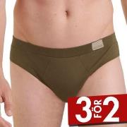 Sloggi Kalsonger 2P For Men GO Natural Brief Flerfärgad bomull Medium ...