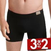 Sloggi Kalsonger 2P Men GO Natural Short Svart bomull Medium Herr