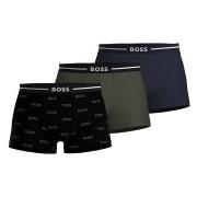 BOSS Kalsonger 3P Bold Design Trunk Flerfärgad bomull XX-Large Herr