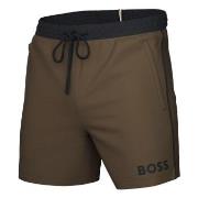 BOSS Badbyxor Starfish Swim Shorts Brun polyester XX-Large Herr