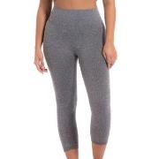 Magic Lounge Cropped Legging Grå polyamid Medium Dam