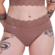 Sloggi Trosor Romance Midi Mörkrosa 42 Dam