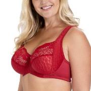 Miss Mary Jacquard And Lace Underwire Bra BH Röd D 80 Dam