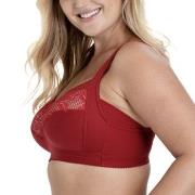 Miss Mary Lovely Lace Support Soft Bra BH Röd D 85 Dam