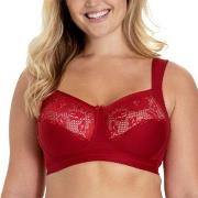 Miss Mary Lovely Lace Support Soft Bra BH Röd H 110 Dam