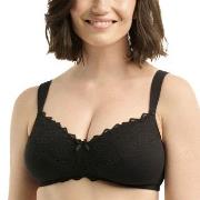 Sans Complexe BH Ava Post Surgical Non Wire Bra Svart bomull C 85 Dam