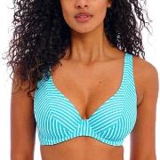 Freya Jewel Cove UW High Apex Bikini Top Turkos Mönster F 75 Dam