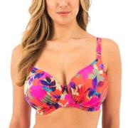 Fantasie Playa Del Carmen UW Twist Bandeu Bikini Rosa Mönstrad D 75 Da...