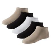 Schiesser Strumpor 5P Men Sneaker Socks Flerfärgad-2 Strl 43/46 Herr