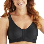 Swegmark BH Front Fastening CoolMax Moulded Soft Bra Svart C 85 Dam