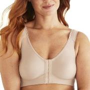 Swegmark BH Front Fastening CoolMax Moulded Soft Bra Beige F 75 Dam