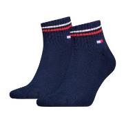 Tommy Men Uni TJ Iconic Quarter Socks Strumpor 2P Marin Strl 35/38