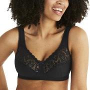 Swegmark BH True Beauty Fairtrade Soft Bra Svart bomull C 85 Dam