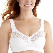 Swegmark BH True Beauty Fairtrade Soft Bra Vit bomull B 90 Dam