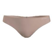 Calvin Klein Trosor Invisibles Micro Thong Beige Medium Dam