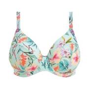 Elomi Sunshine Cove Underwire Plunge Bikini Top Blå Mönstrad F 80 Dam