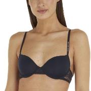 Tommy Hilfiger BH Lace Trim Balconette Bra Marin B 70 Dam