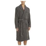 Tommy Hilfiger Cotton Towelling Bathrobe Grå bomull Small Herr