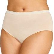 Damella Trosor Classic Cotton Midi Brief Puder bomull Small Dam