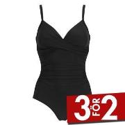 Damella Tara Swimsuit Svart 44 Dam