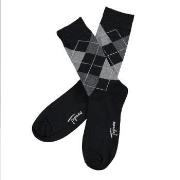 Topeco Strumpor 3P Mens Classic Socks Argyle Svart Strl 41/45 Herr