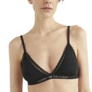 Tommy Hilfiger BH Lace Unlined Triangle Bra Svart X-Small Dam