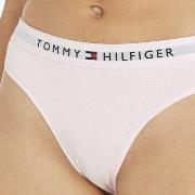 Tommy Hilfiger Trosor Thongs Ljusrosa ekologisk bomull Medium Dam