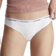 Calvin Klein Trosor 3P Low Rise Bikini Briefs Vit bomull Small Dam