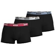 BOSS Kalsonger 3P Power Trunks Svart bomull Small Herr