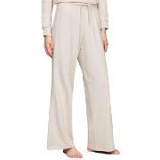 Tommy Hilfiger Established Wide Leg Pants Creme X-Large Dam