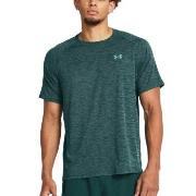 Under Armour Tech Textured SS Shirt Grön polyester XX-Large Herr