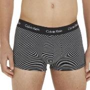 Calvin Klein Kalsonger 3P Cotton Stretch Low Rise Trunks Svart randig ...