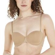 Calvin Klein BH Strapless Lined Bra Beige A 75 Dam