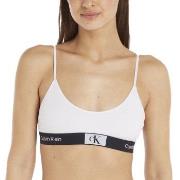 Calvin Klein BH CK96 Unlined Bralette Vit bomull X-Small Dam