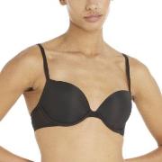 Calvin Klein BH Sheer Marquisette Push Up Bra Svart C 75 Dam