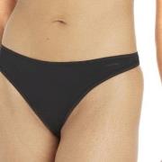 Calvin Klein Trosor Sheer Marquisette Thong Svart Small Dam