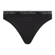 Calvin Klein Trosor Modern Seamless Thong Svart 3XL Dam