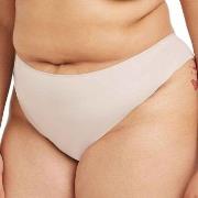 Tommy Hilfiger Trosor Essential Invisible Bikini Beige 4XL Dam