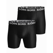 Björn Borg Kalsonger 2P Performance Boxer 1572 Svart polyester Large H...