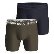 Björn Borg Kalsonger 2P Performance Boxer 1727 Militärgrön polyester L...