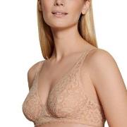 Calida BH Natural Comfort Lace Soft Bra Beige polyamid B 80 Dam