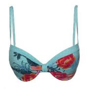 Esprit Peony Beach Padded Push Up Bikini Turkos Mönster B 40 Dam