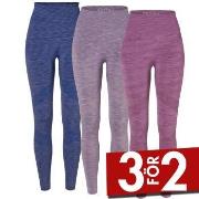 Pierre Robert 9P Seamless W Sport Tights Flerfärgad Large Dam