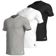 adidas 3P Active Flex Cotton V-Neck T-Shirt Flerfärgad bomull Small He...