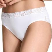 Calida Trosor Natural Comfort Lace Brief Vit bomull Medium Dam